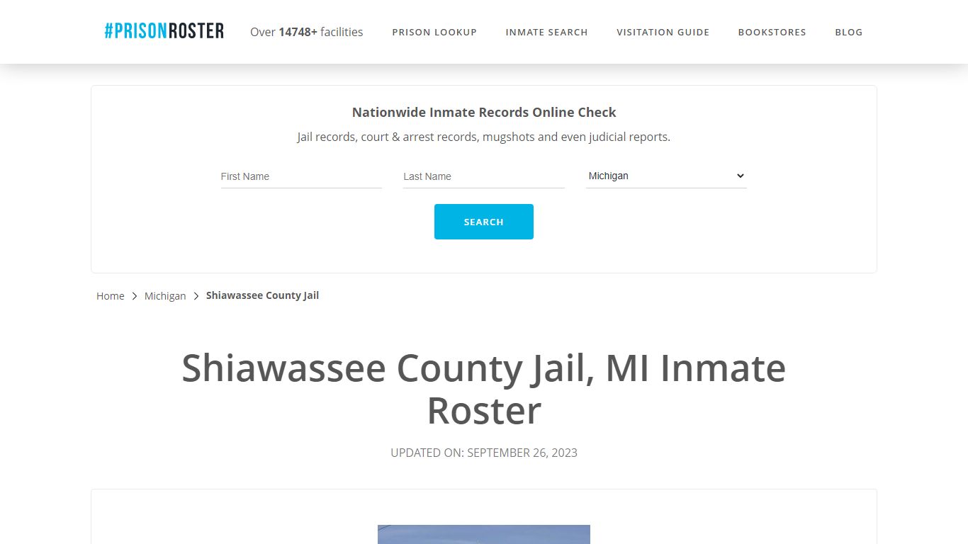 Shiawassee County Jail, MI Inmate Roster - Prisonroster